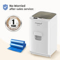 Diaper Pail Odor-Locking, Full-Automatic Packing & Self-Changing