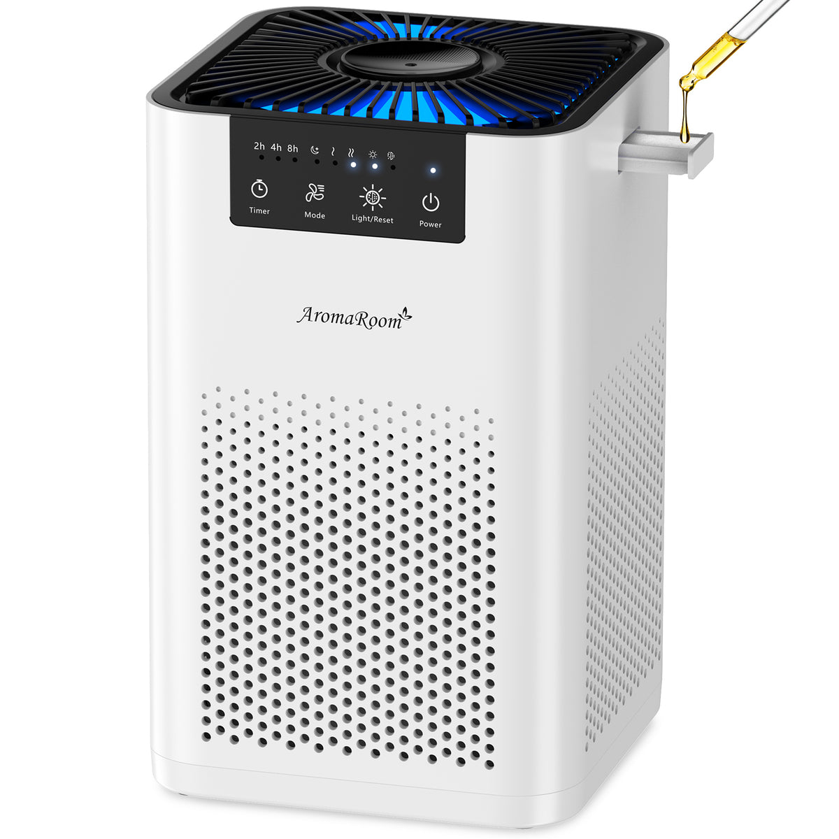 AromaRoom Air Purifiers for Bedroom with 3-in-1 HEPA Filter, Air Purif ...