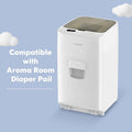 AromaRoom Diaper Pail Refills Bag, Leak & Odors Proof Diaper Trash Bags for Newborn Diapers