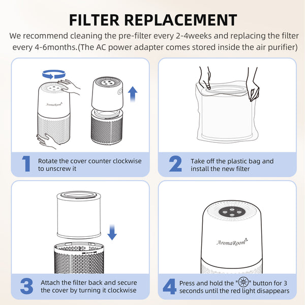 Air Purifiers For Home Large Room 2000 Ft² With Washable Filters - View #10