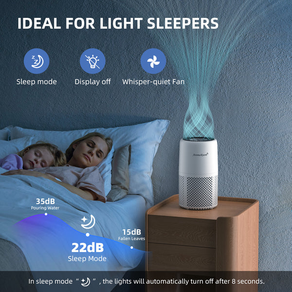 XCREAS Brivo 300 Air Purifier For Large Room Up To 1937 Sq Ft - HEPA 13 Filter With Washable Pre-Filter & Essential Oil Diffuser - View #8